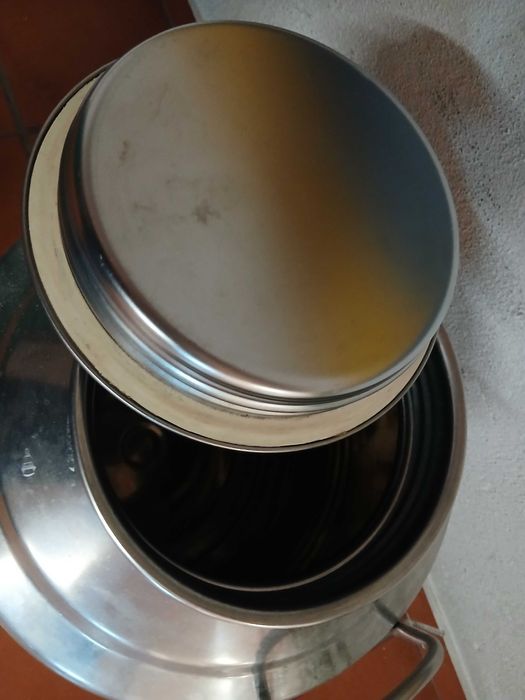 Depósito Vasilha em INOX de 50L