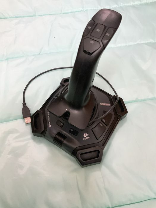 Logitech Джойстік логітеч кермо штурвал маніпулятор