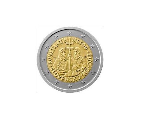 Eslováquia moedas comemorativas 2 euros ou 2,00 UNC