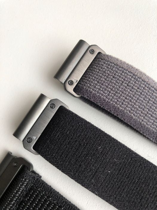 Ремінець нейлоновий Quick Fit 20 22 26 мм липучка / браслет ремешок