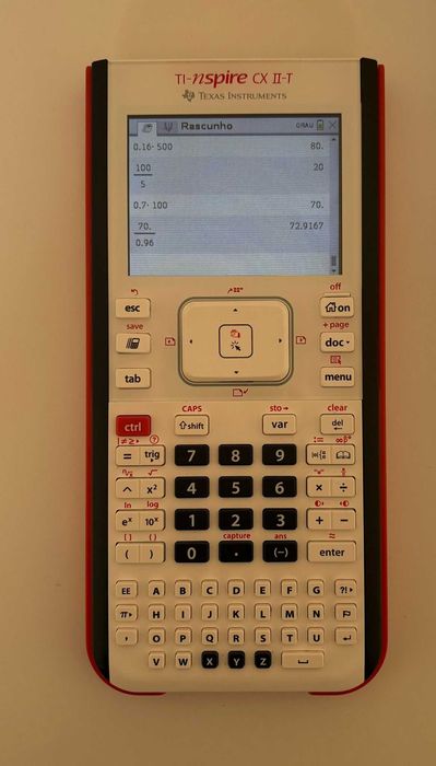 Calculadora gráfica TI-Nspire™ CX