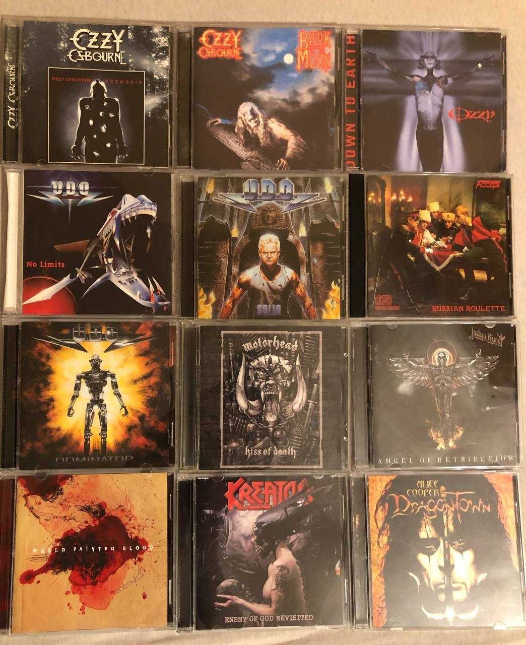 CD Ozzy Osbourne Accept Slayer Rammstein Caliban In Flames Limp Bizkit