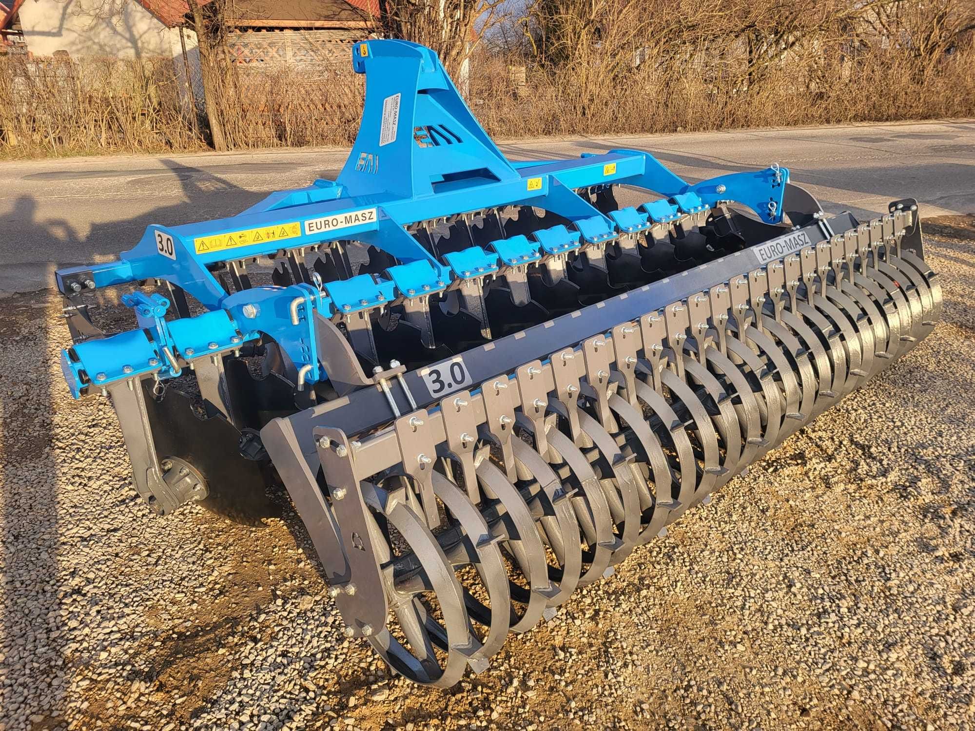 brona talerzowa Euro-masz! bez hydropaku/talerzówka CIĘŻKA talerze 510