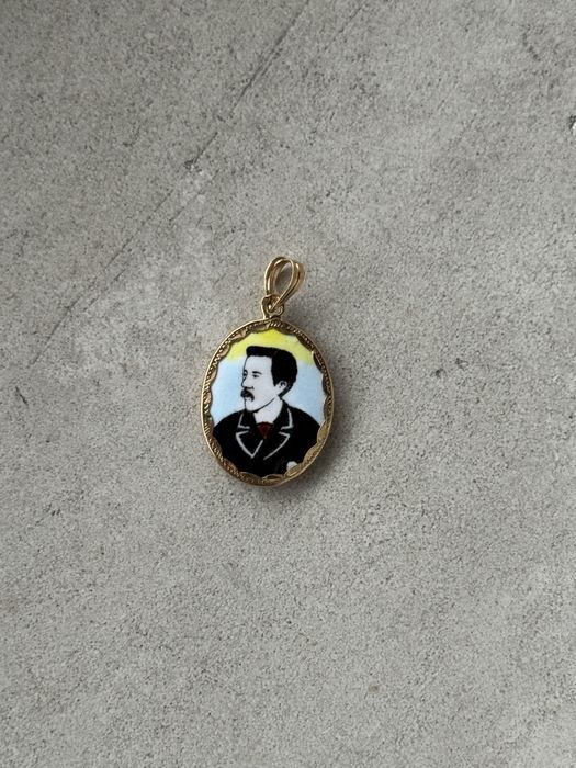 Pendente em ouro português de 19,2kts