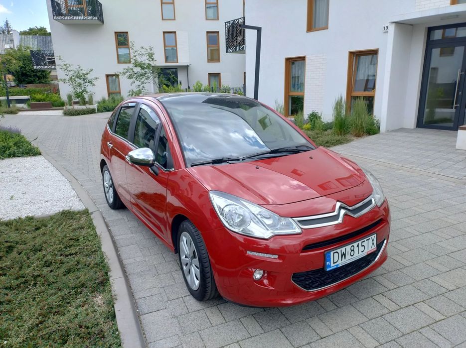 Citroën C3 Wyjątkowy zadbany Citroen C3 II polift, dach panorama,1 właściciel!