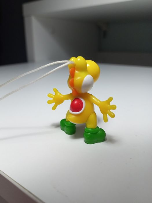 Yoshi Amarelo ( Super Mario ) Boneco Porta-Chaves