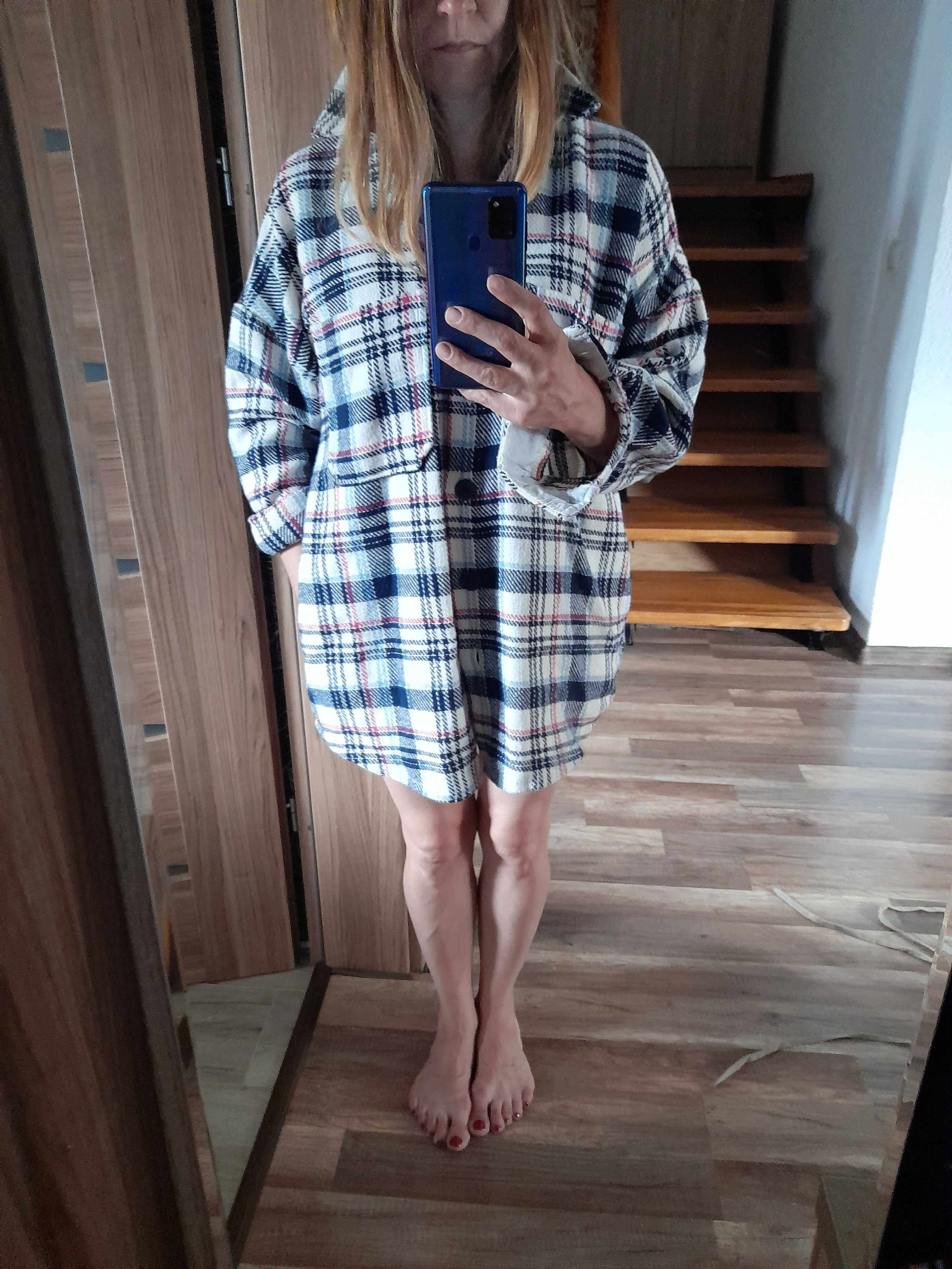 Kurtka koszulowa Reserved oversize xs