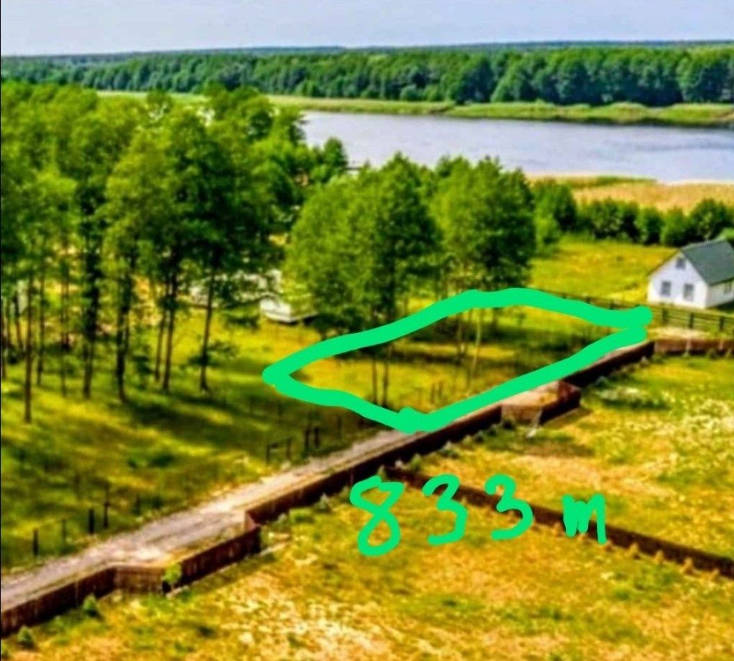 Działka Mazury Jezioro Roś w Pilchy