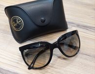 Чорні жіночі окуляри RB 4126 Cats 1000 від Ray Ban! Оригинал!