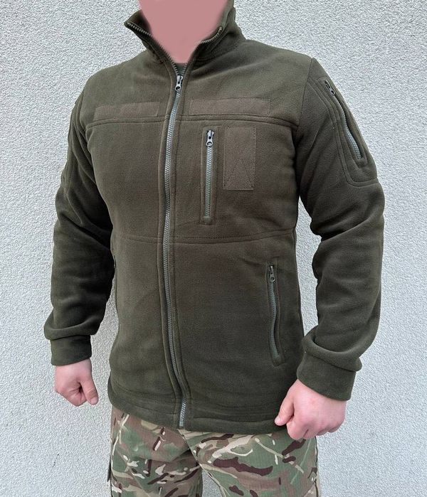 Фліска військова олива \ флиска хаки ЗСУ \ флисовая кофта военная