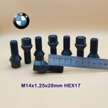 Болты для дисков БМВ черные BMW E70 E71 F15 F16 F10 F11 F25 F26 F80