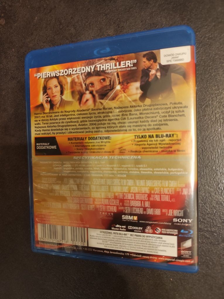 Hanna Blu ray Lektor
