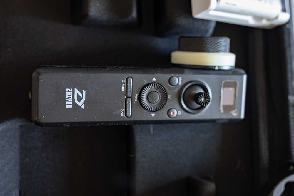 Zhiyun Crane 2 + follow-focus + uchwyt – komplet gimbalowy