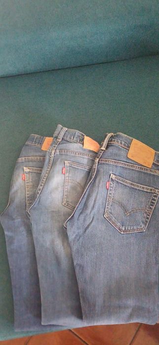 Calças ganga Levis
