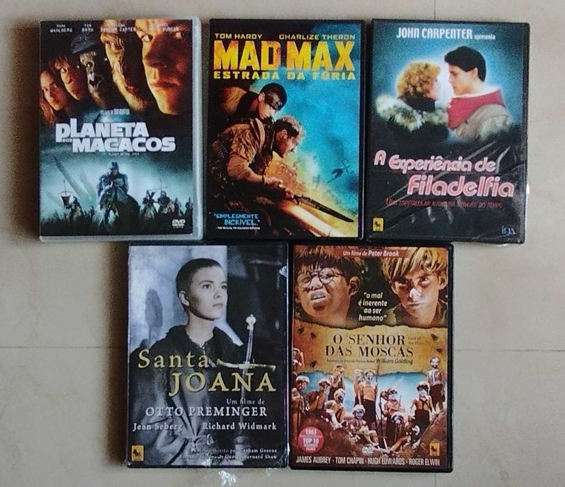 Dvd's usados com pouco uso