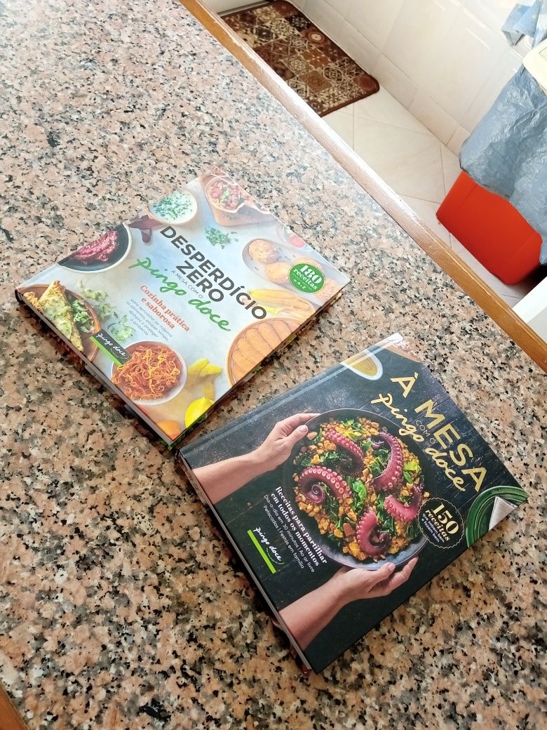 Conjunto livros culinária