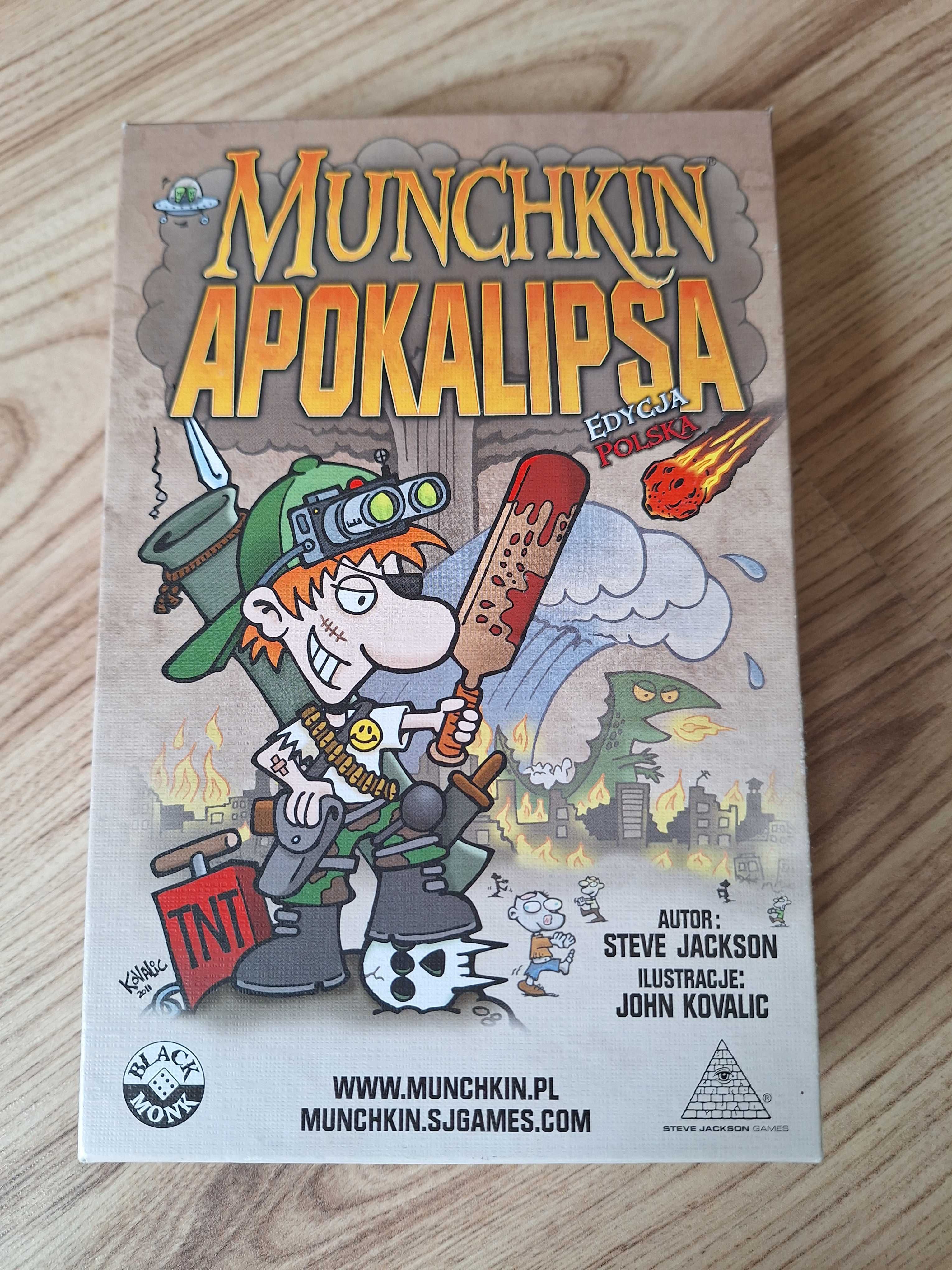 Gra Munchkin Apokalipsa wersja polska