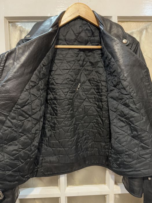 Вінтажна шкіряна куртка косуха тип Schott Perfecto панк гранж стиль