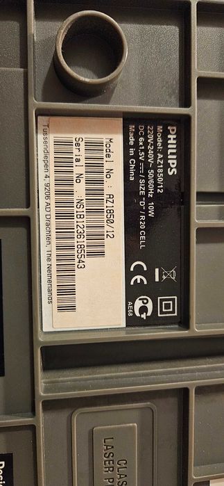 Bumbox CD Radio USB MP3 Philips AZ1850