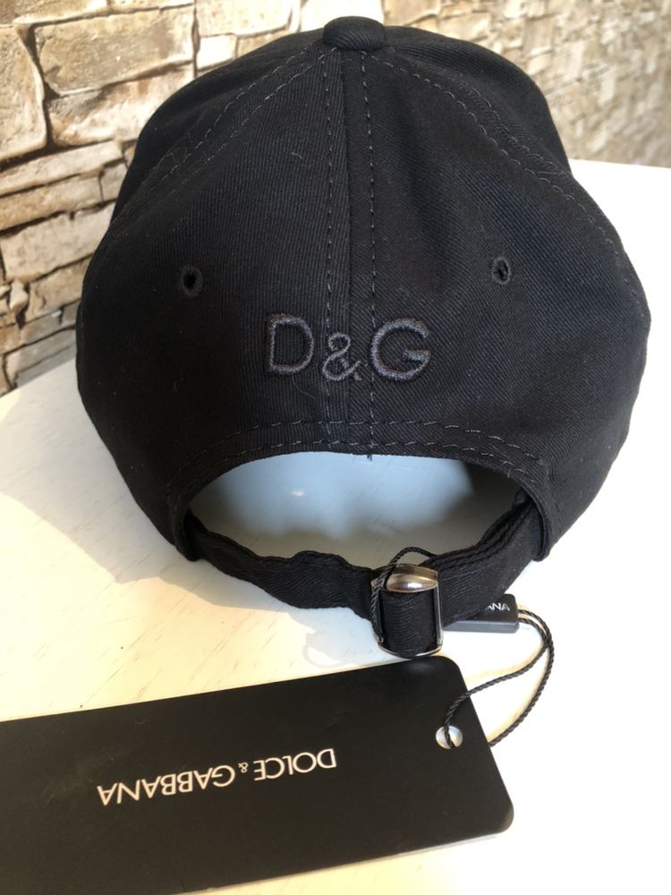 Dolce & Gabbana мужская бейсболка с нашивкой-логотипом,кепка чоловіча