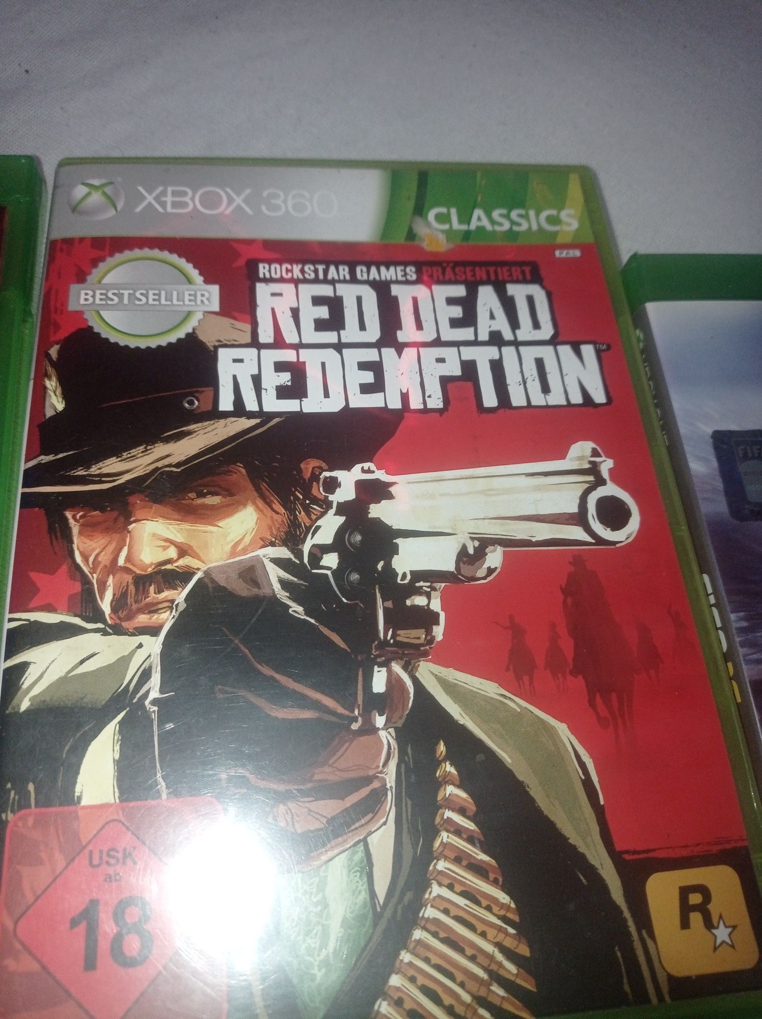 Xbox one com 2 controles e jogos
