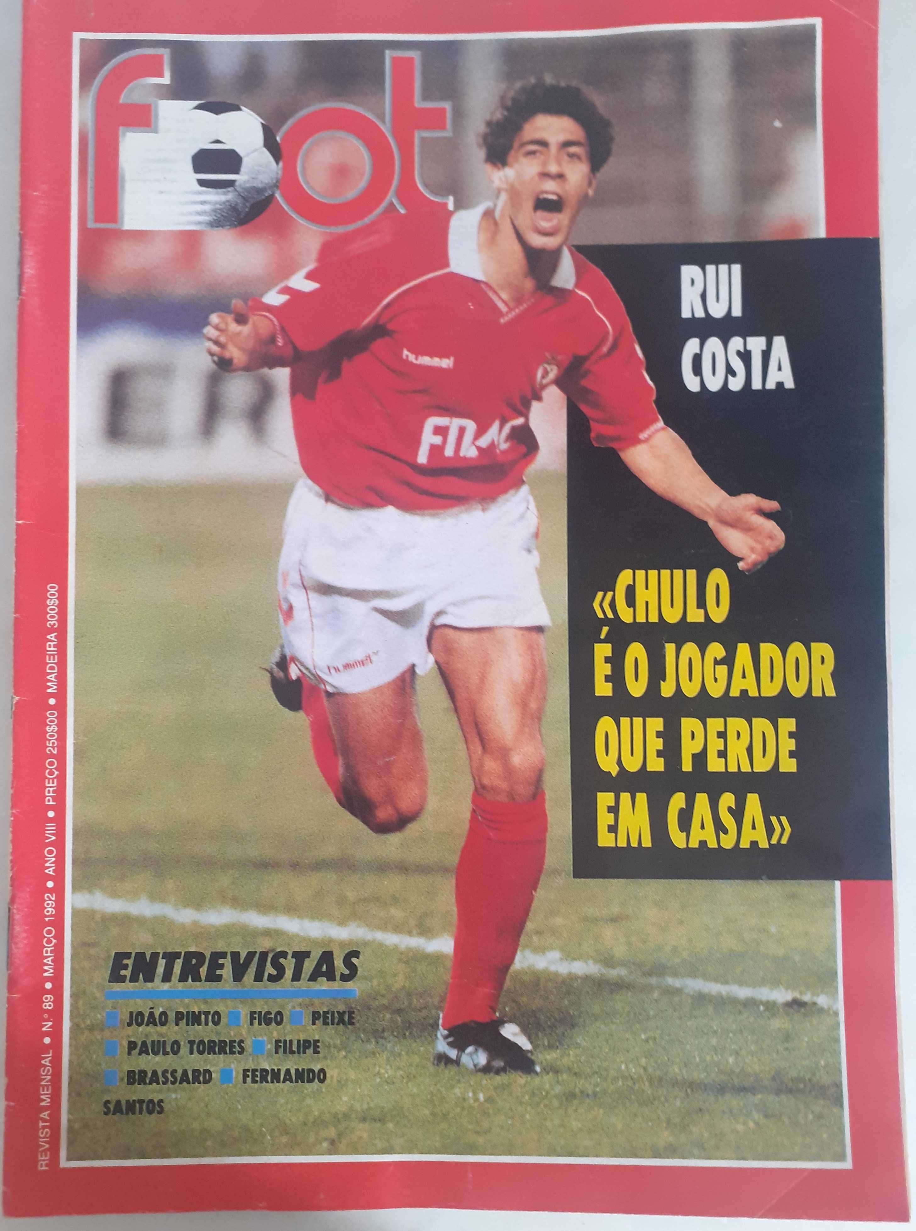 Benfica Rui Costa Publicação Rara