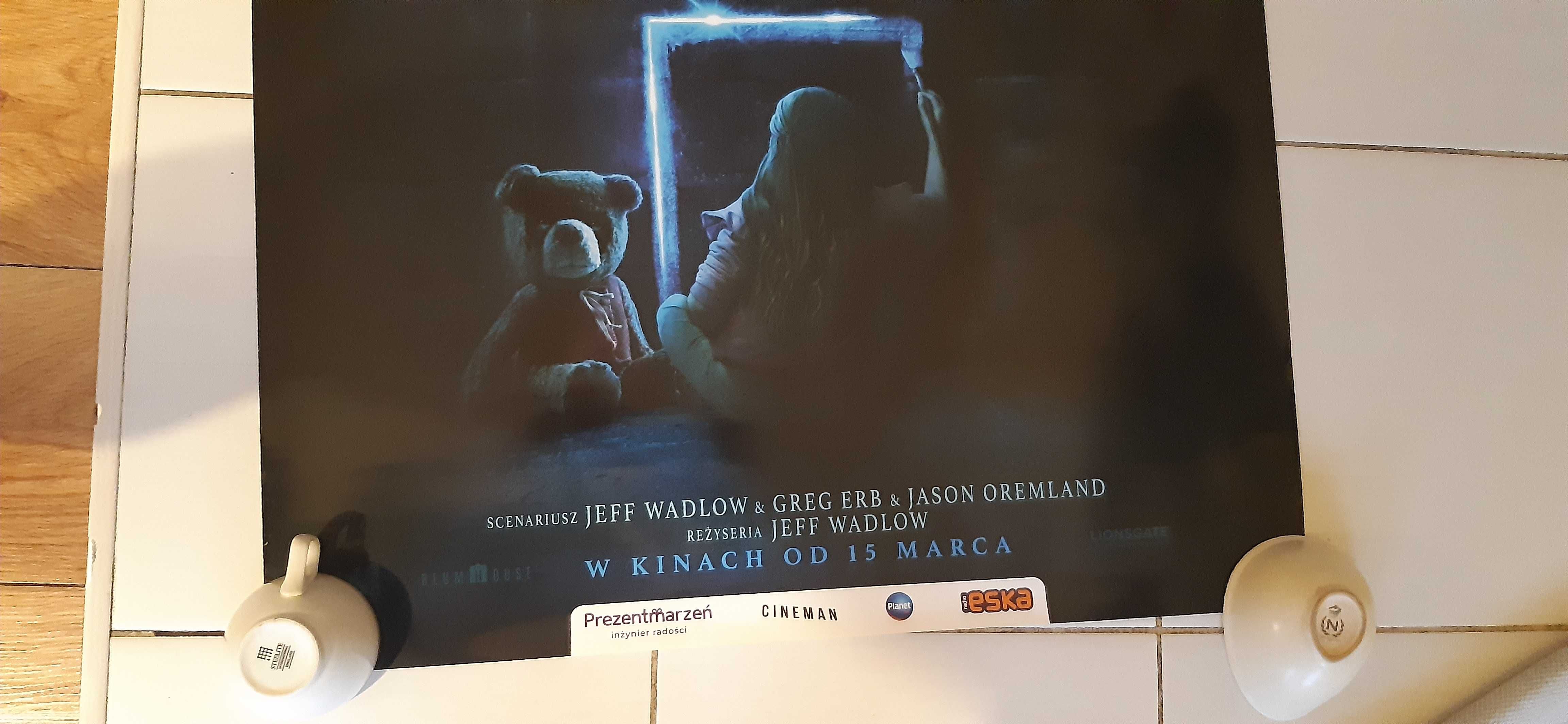 plakat kinowy horror z filmu urojenia