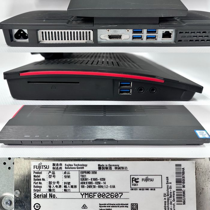 Моноблок 23" Fujitsu X956 IPS i5-6500T/16GB DDR4/256GB NVME+500GBHDD