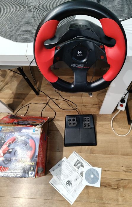 Kierownica PC USB Logitech WingMan Force Feedback  Formuła Force GP