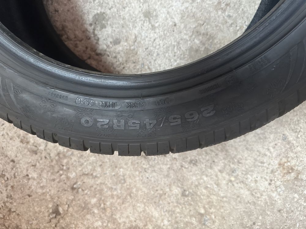 Pneus Dunlop SP Winter ,295 e 265 jante 20