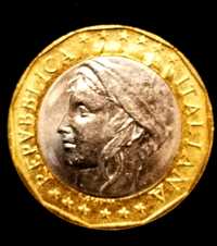 Moneta Republika Italiana 1000zl 1994r