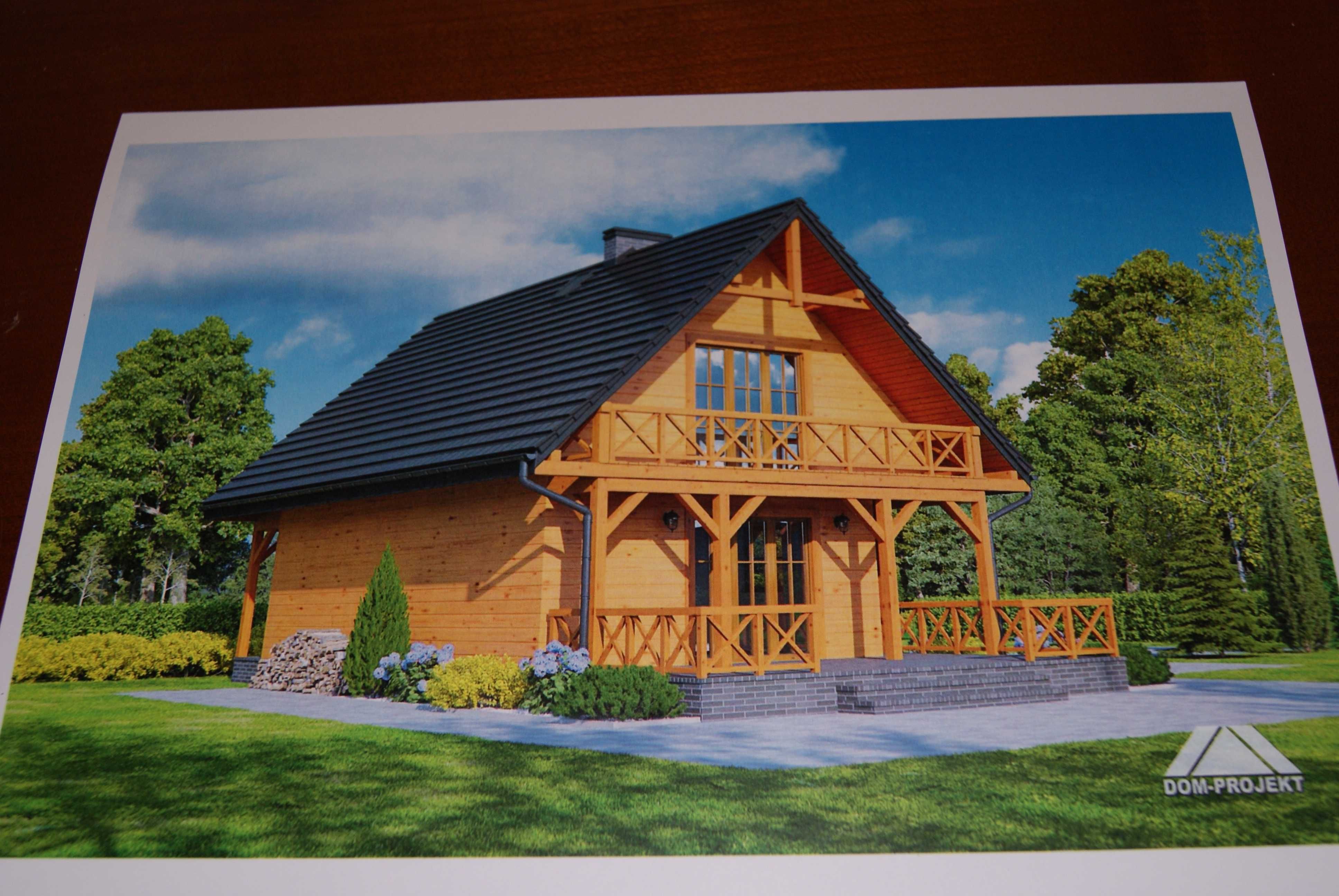 Projekt domu z drewna Bartnowice DWS 70,77m2