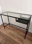 Biurko czarne Ikea VITTSJÖ