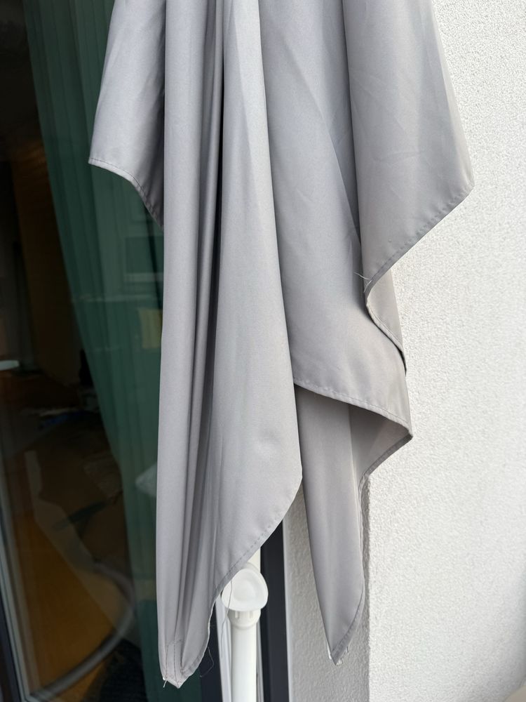 LILLEÖ Parasol, szary, 150x100 cm Ikea