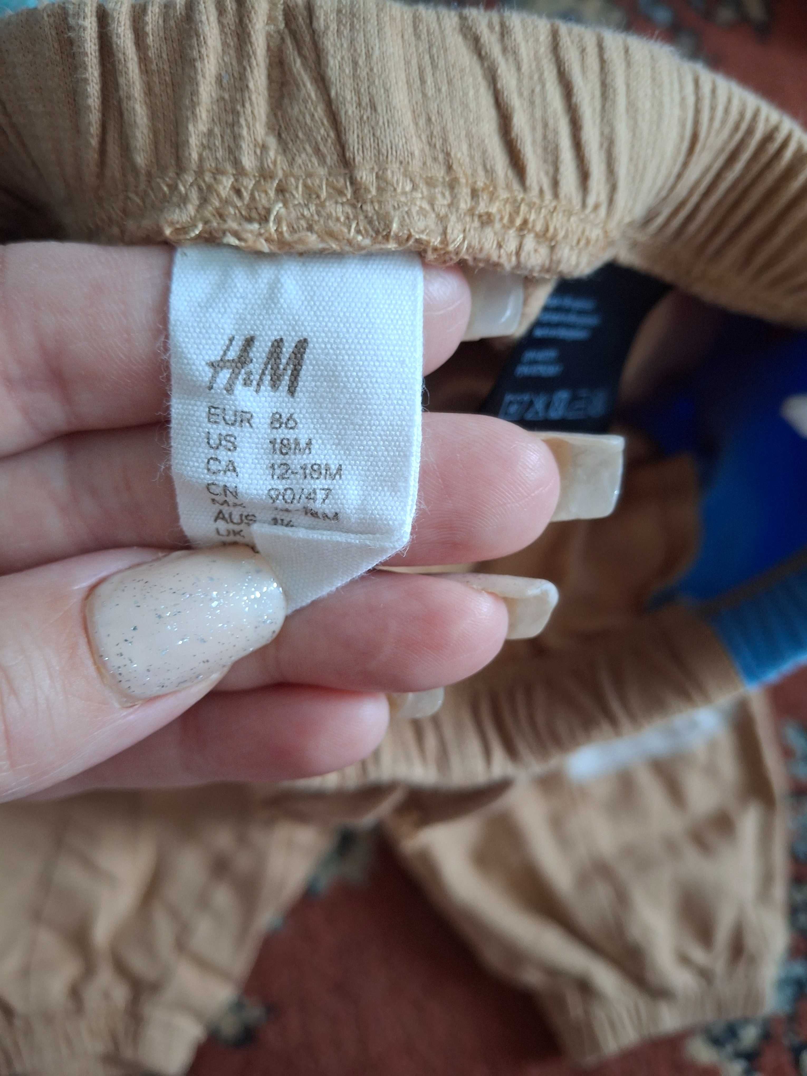 Костюмчик костюм штанці кофта HM 18м