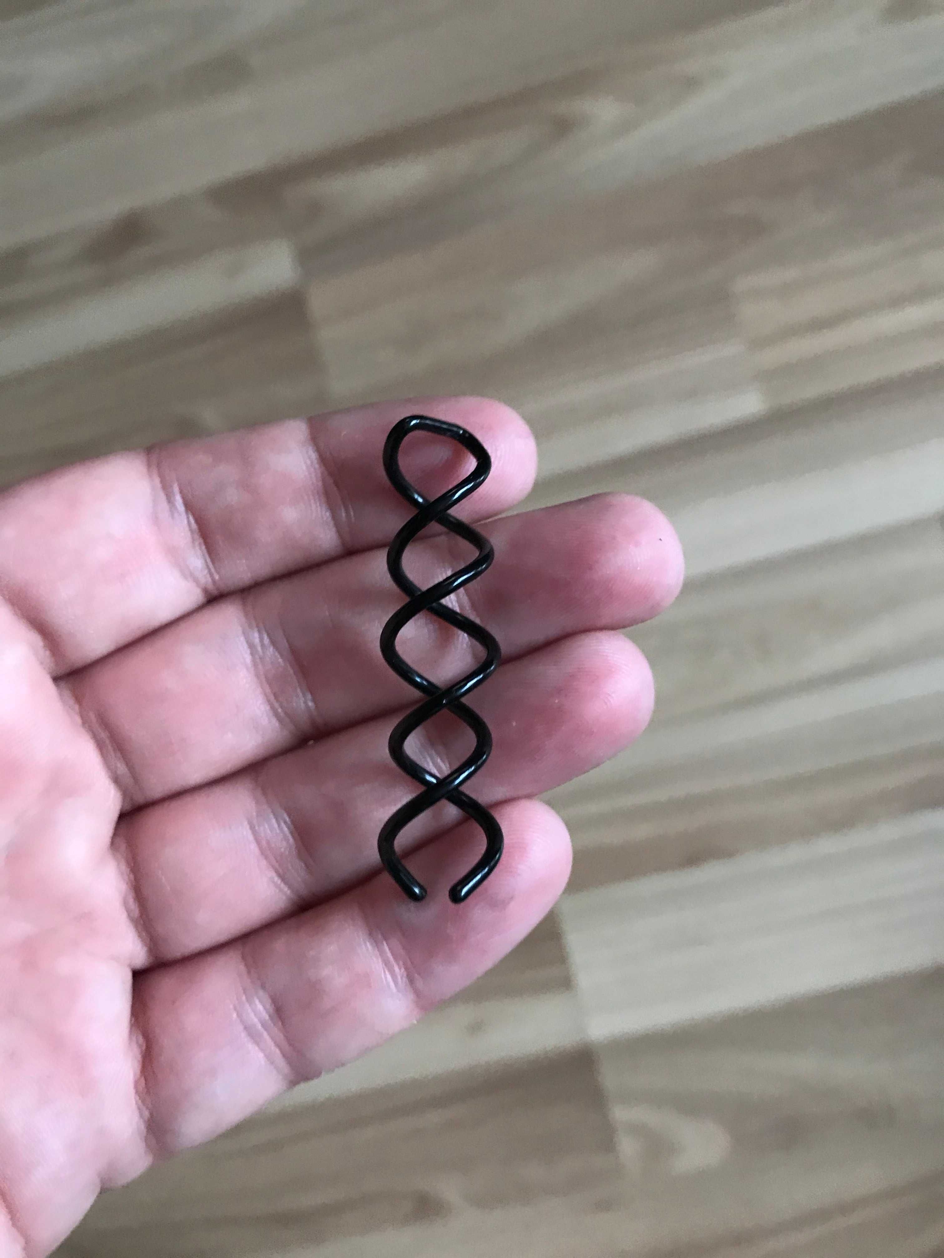 Spinka do włosów twister wypełniacz do warkocza francuskiego