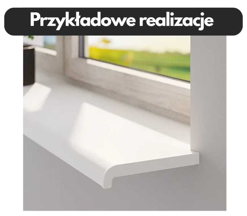 Zaślepki boczki zakończenia DO PARAPETÓW WEWNĘTRZNYCH wykończenie PCV