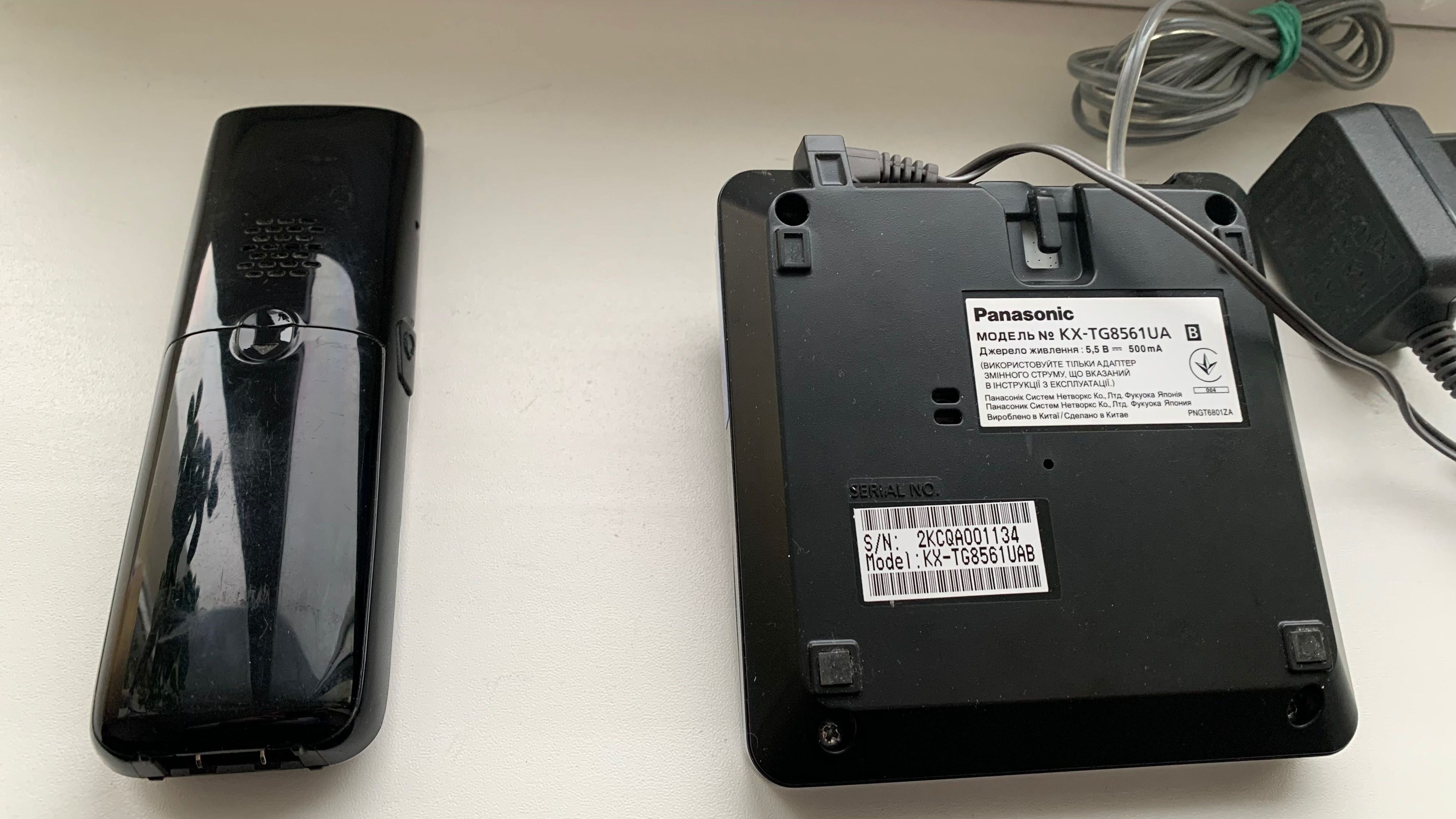 Рабочий радиотелефон DECT с автоответчиком Panasonic KX-TG8561UА