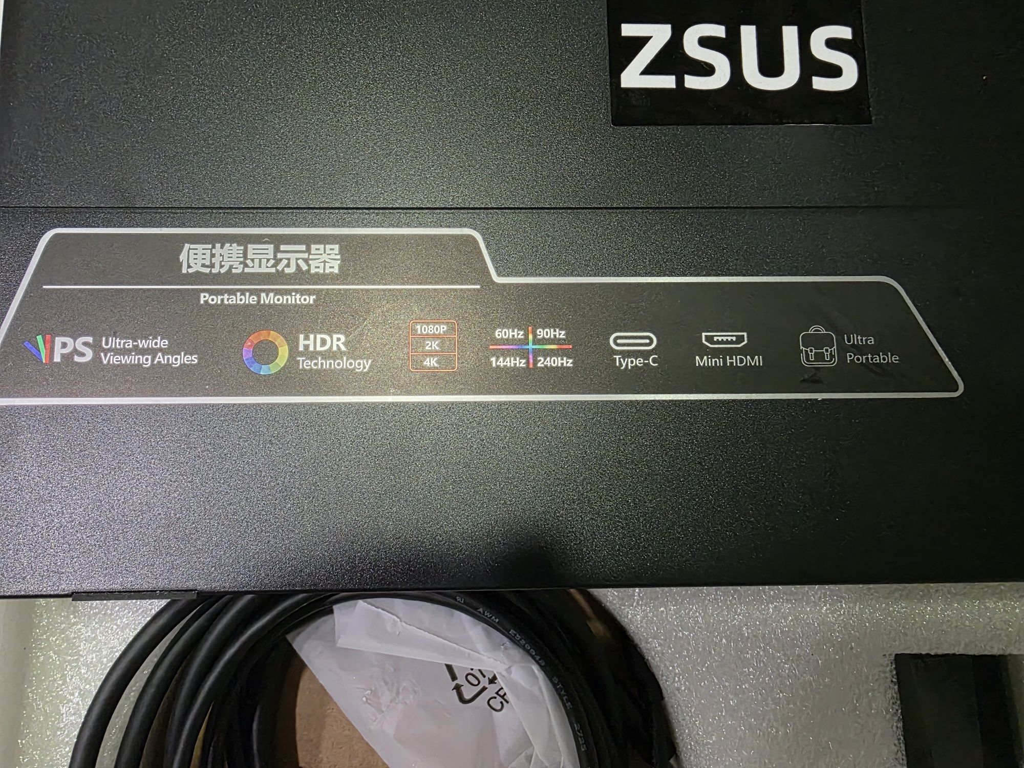 Monitor ZSUS 14" 4K