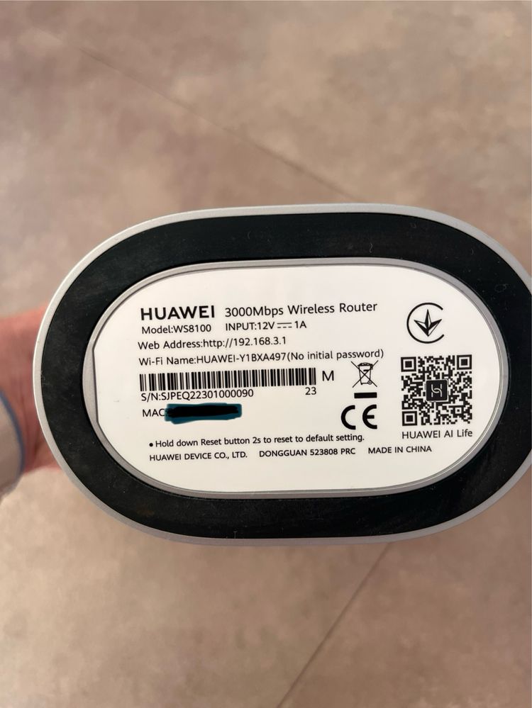 Huawei WiFi Mesh 3 (WS8100) 3000Mbps - система з 3х пристроїв