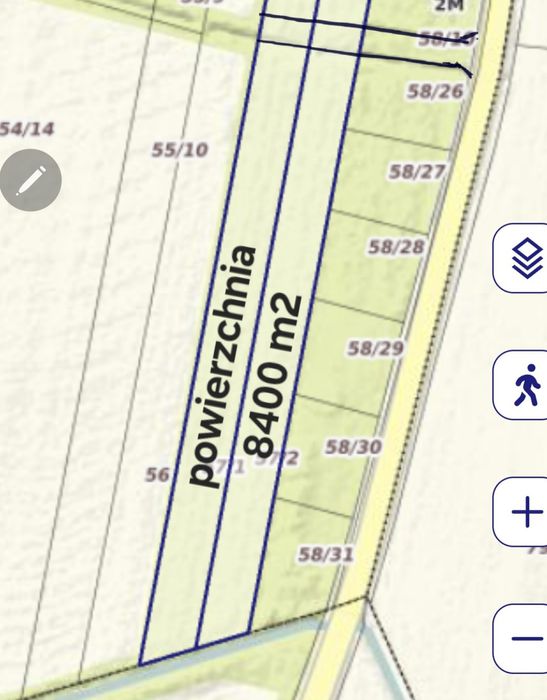 Sprzedam działkę budowlaną.