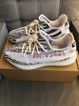 YZ350\Czarno DamskieAdidasYeezy350ZebraV2UnisexTrampki rozmiar.43