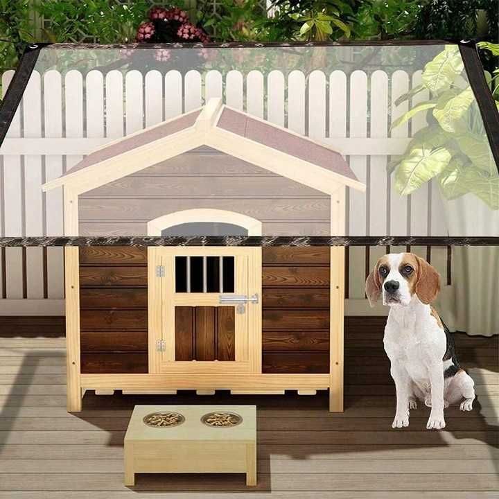 Plandeka Ogrodowa Tarasowa Przezroczysta Ogrodu 3x6m i INNE ROZMIARY