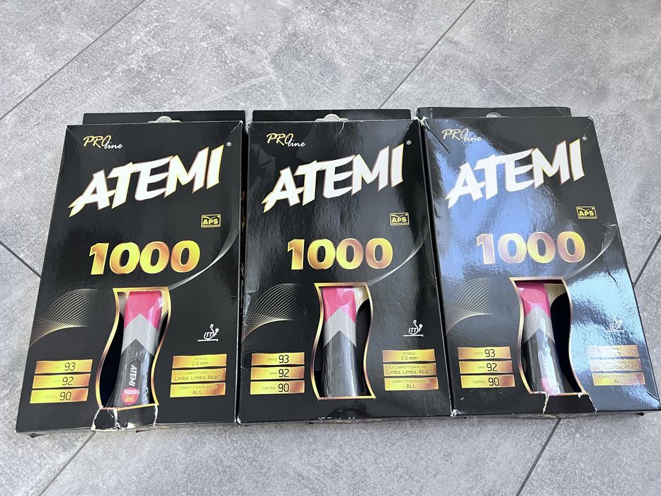 ТОП ЦІНА Ракетка для настільно тенісу Atemi 900 1000