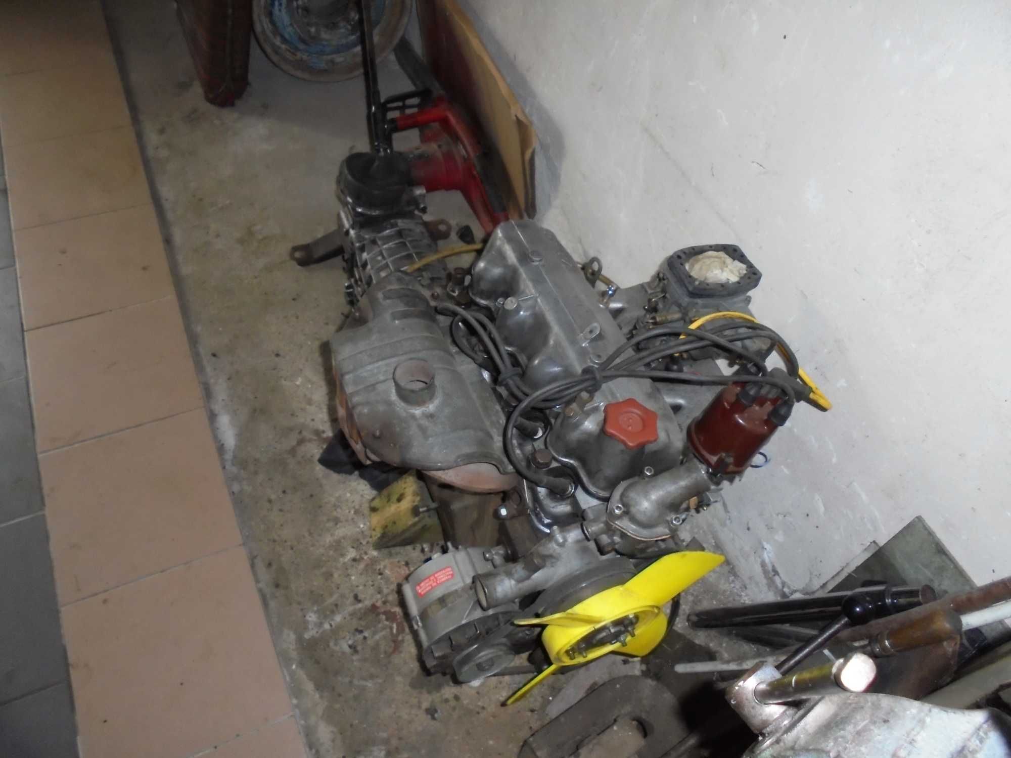 Fiat 125P Kompletny silnik + skrzynia biegów