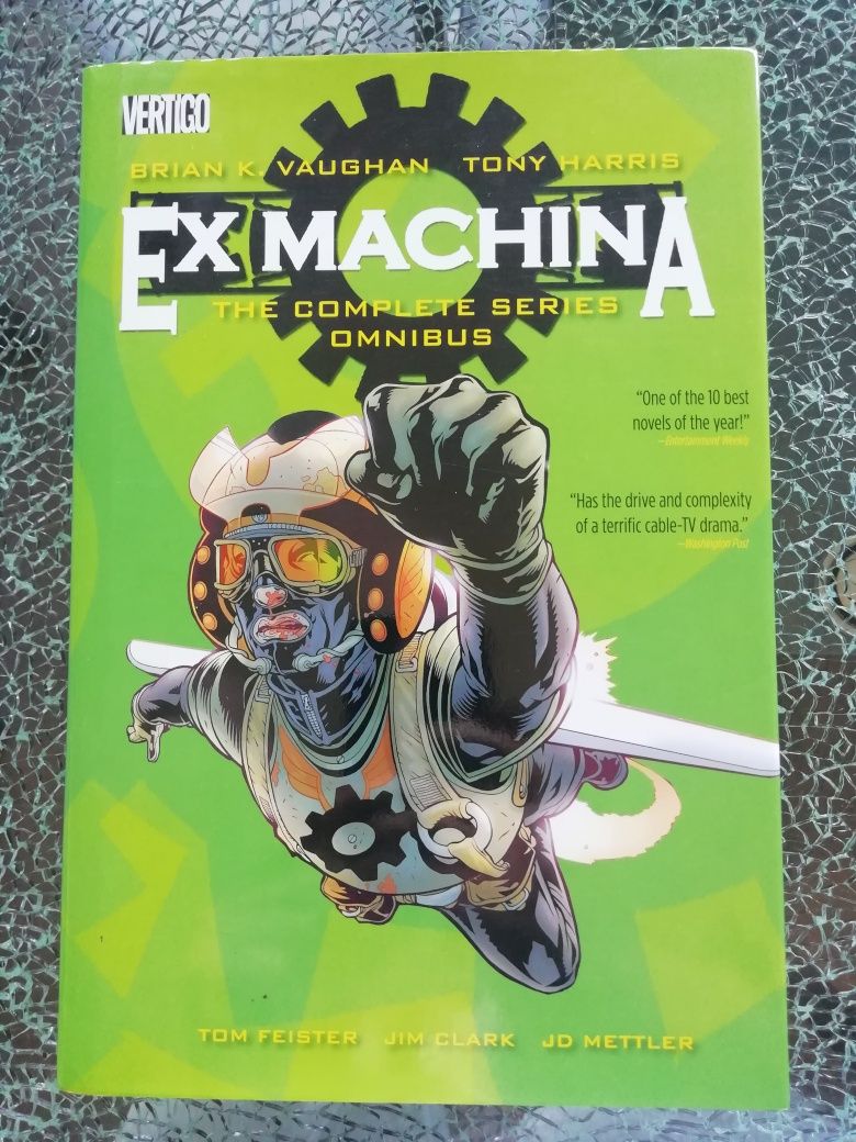 Ex Machina omnibus Brian K. Vaughan Vertigo Dc banda desenhada