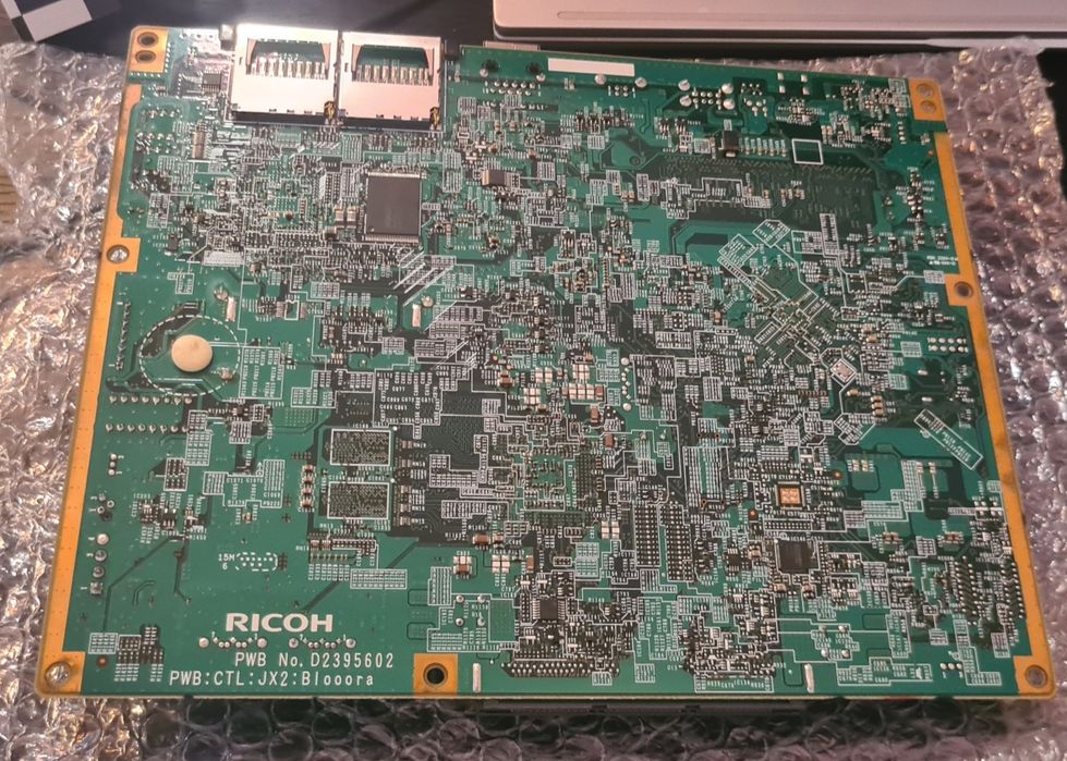Main control board of a Ricoh multifunction printer R64551488128771121