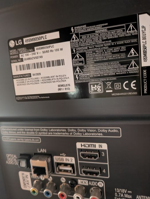 TV LG Ultra HD 4K