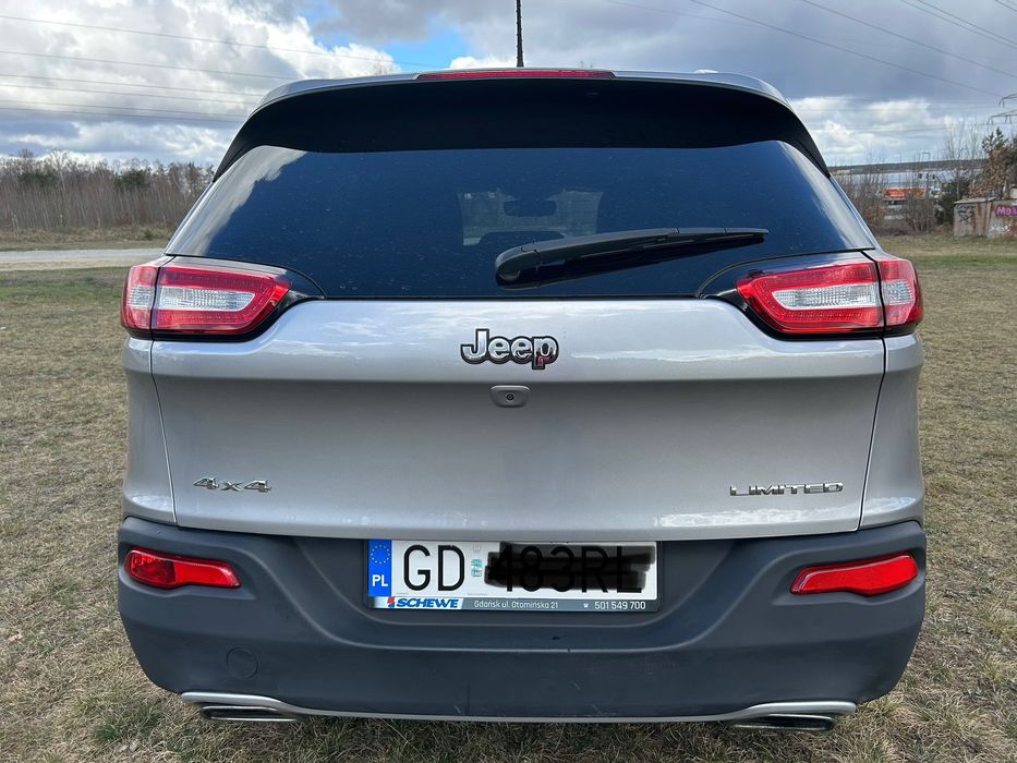 Jeep Cherokee 3,2. 2017r. BENZYNA! AUTOMAT! ZADBANY!