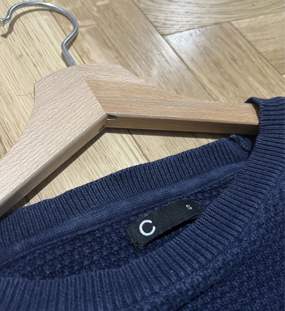 Granatowy sweter Cubus